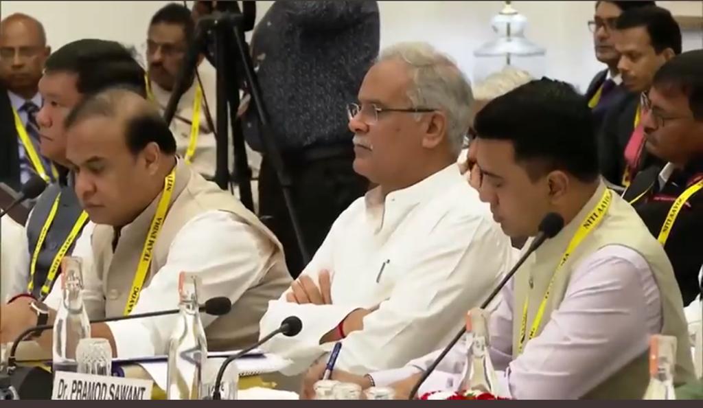 Niti Aayog Meeting: पीएम नरेन्द्र मोदी की अध्यक्षता में हुई बैठक, सीएम बघेल ने जीएसटी मुआवजे सहित अन्य मुद्दों पर बात रखी
