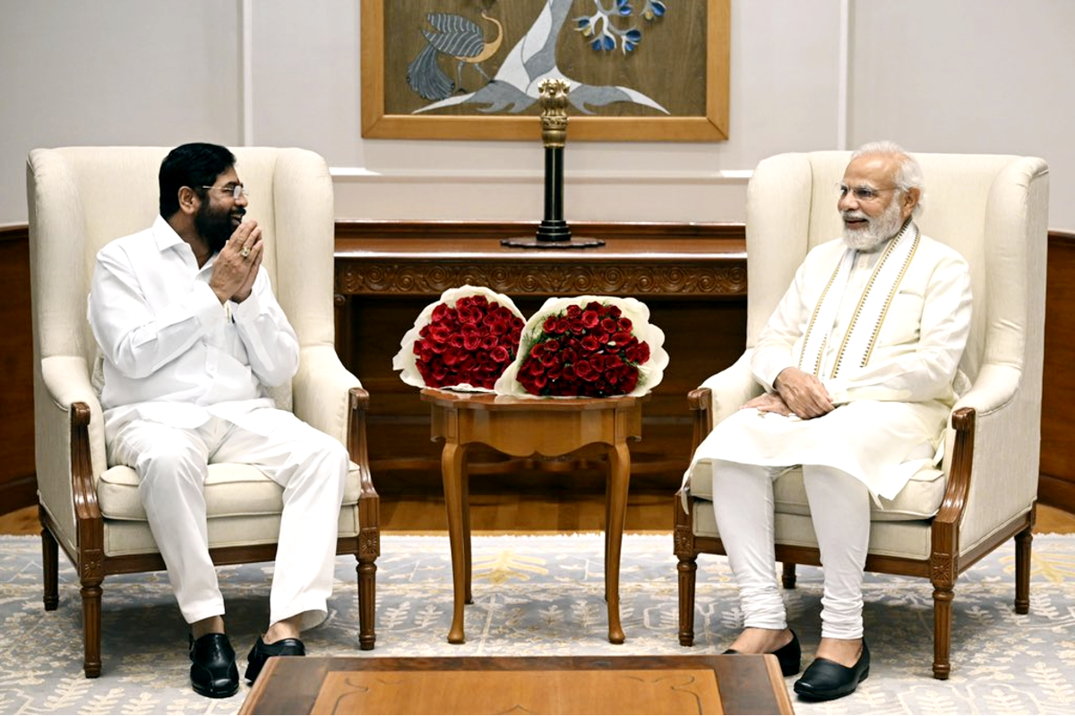 Eknath Shinde meets PM Modi