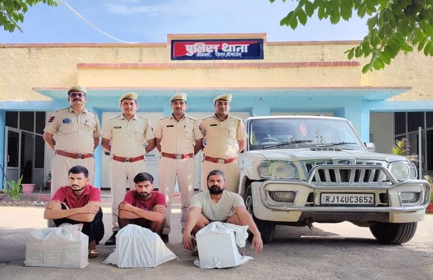 मोबाइल टावरों से बैट्रियां चोरी करने वाला गिरोह दबोचा, जयपुर के तीन युवक गिरफ्तार
