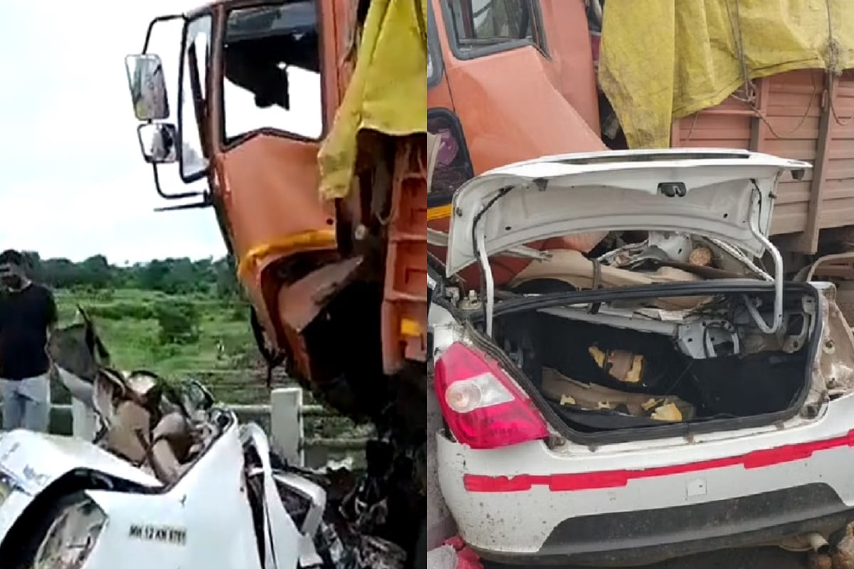 Maharashtra Accident: महाराष्ट्र के बीड में भीषण सड़क हादसा, कार और टेंपो की टक्कर में 6 लोगों की मौत