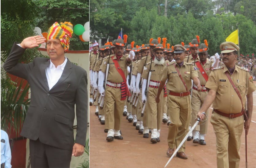 टोंक में स्वतंत्रता दिवस पर राज्य मंत्री राजेन्द्र गुढ़ा ने किया ध्वजारोहण