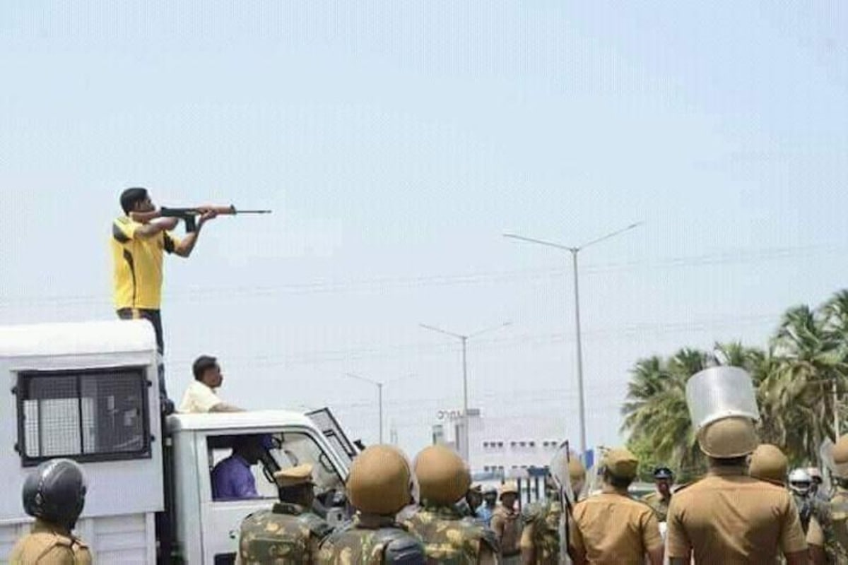 Thoothukudi Police Firing : पुलिस ने छिपकर और दूर से साधा प्रदर्शनकारियों पर निशाना