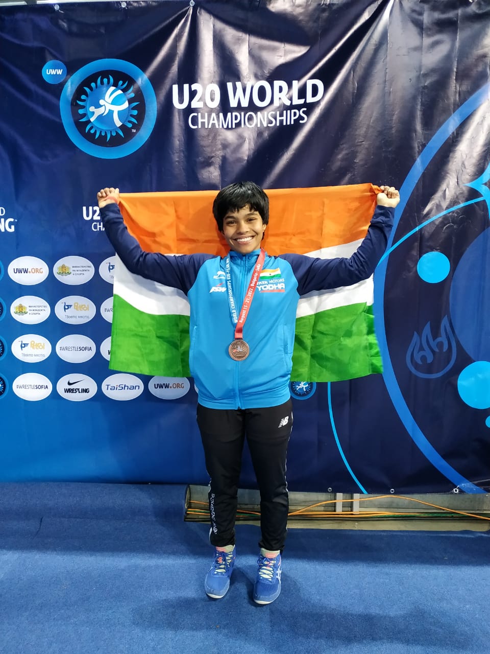 विश्व कुश्ती चैंपियनशिप में प्रियांशी ने जीता कांस्य
