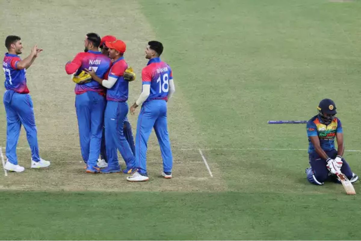 Asia Cup 2022 Match 1 afghanistan beats srilanka by 8 wickets SL vs