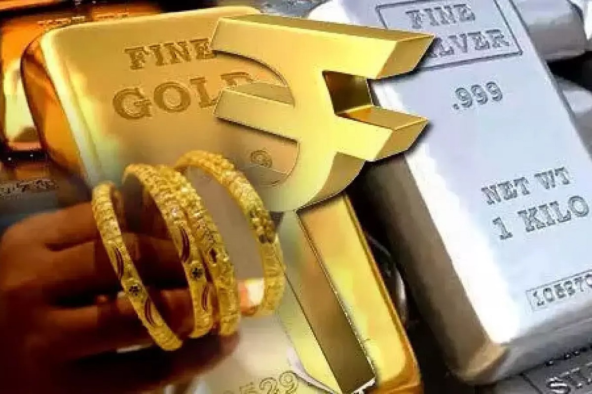 Gold and silver price Increased, Gold gains Rs 113; silver jumps Rs 428