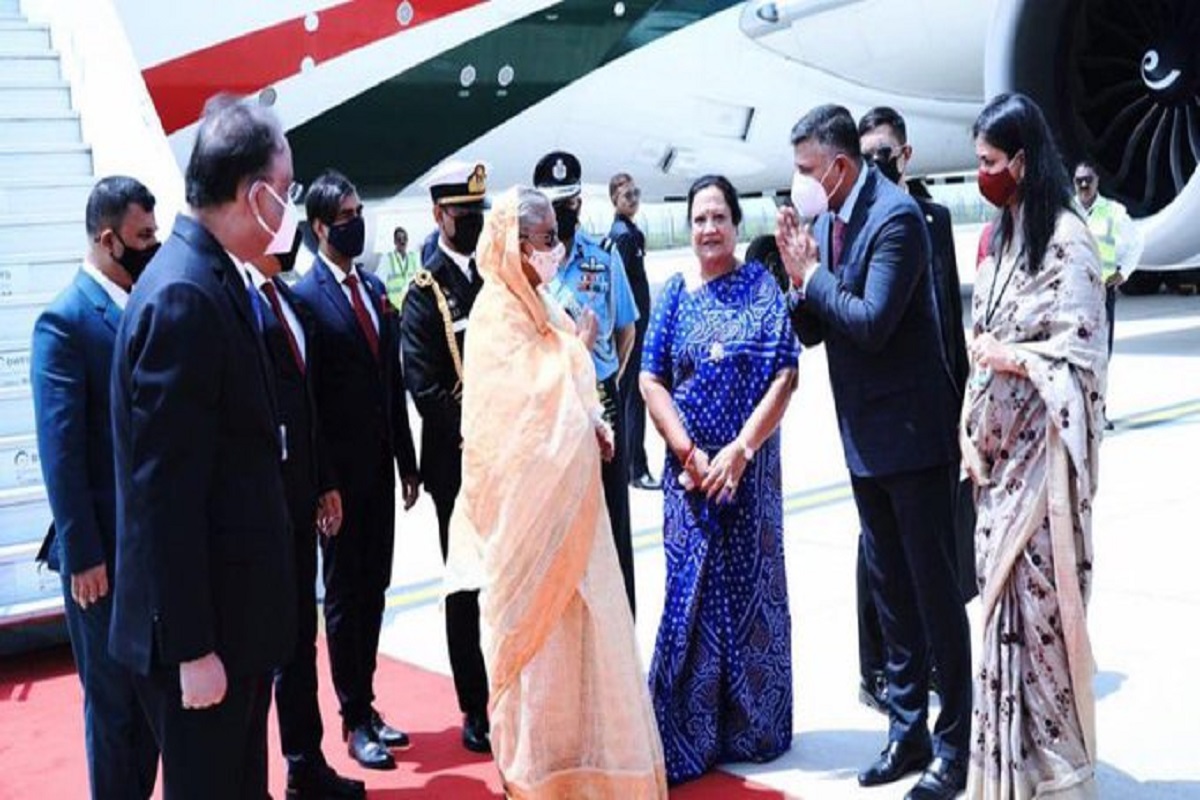 Bangladesh PM Sheikh Hasina Arrives In India On 4-day Visit ...