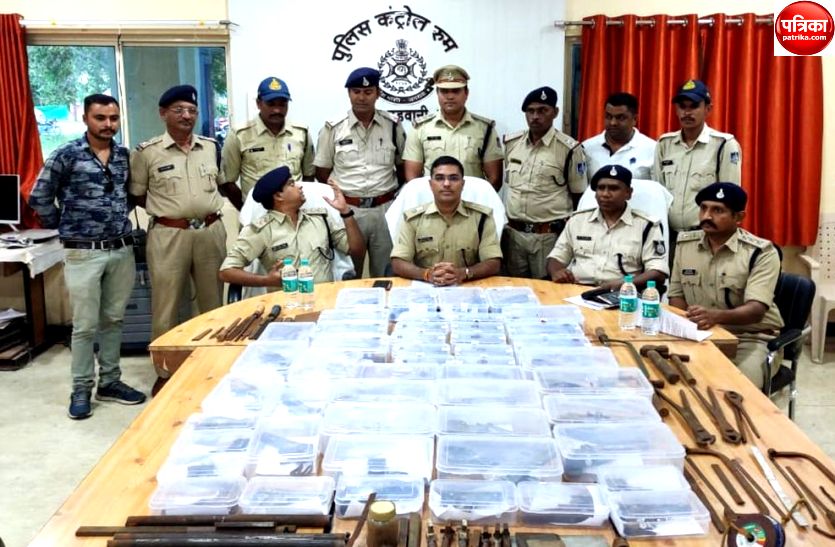 Barwani police took action on illegal weapons