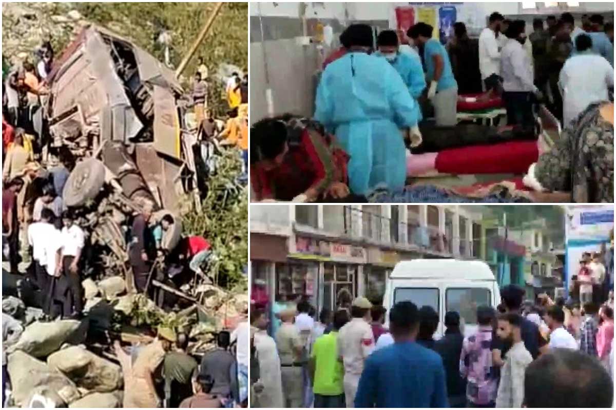 Minii bus accident in J&K's Poonch; several passengers injured, rescue operations underway
