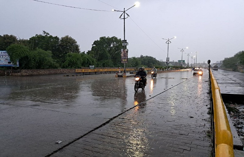 राजस्थान में यहां दिनभर भारी बारिश, बाढ़ के हालात