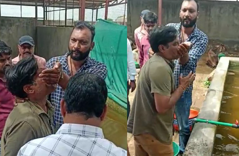 Video: भाजपा पार्षद ने सुपरवाइजर को पिलाया जबरदस्ती गंदा पानी