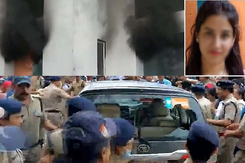 Ankita Bhandari Murder Case: BJP विधायक की गाड़ी में तोड़फोड़, आरोपी के रिजॉर्ट को लोगों ने फूंका