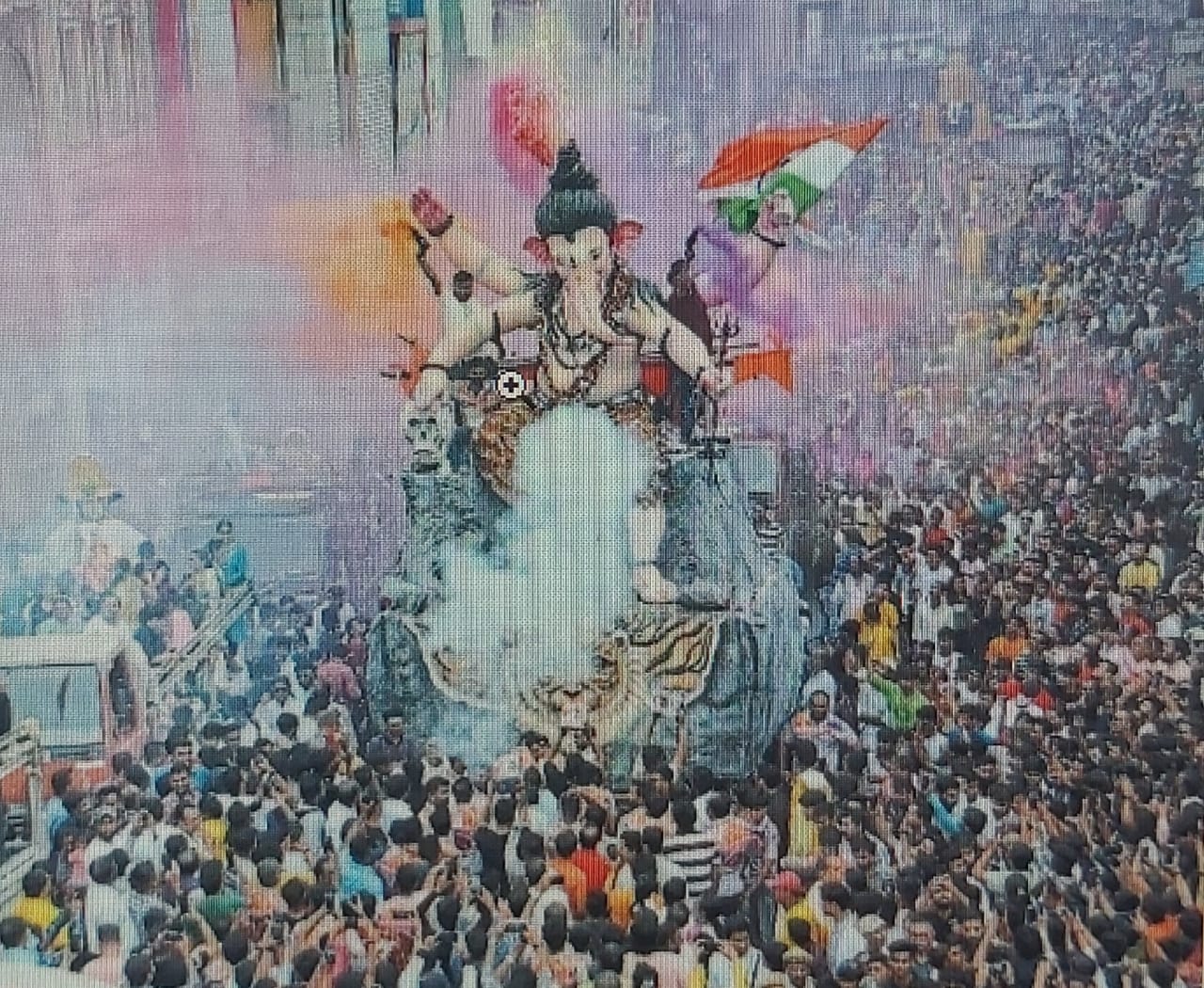 Ganesh Visarjan Surat Bids Farewell To Lord Ganesha Ganesh Visarjan जाते जाते श्रीजी 1908