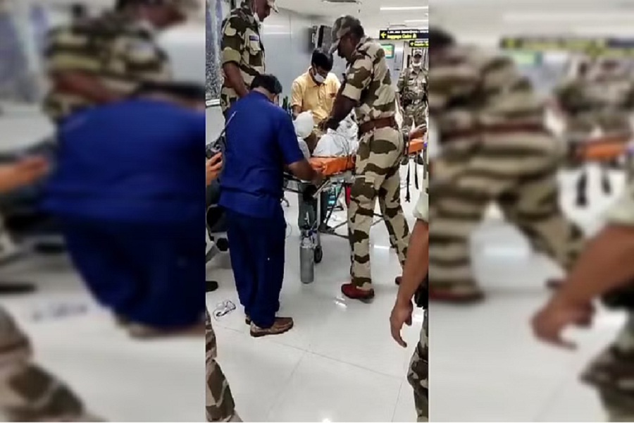 VIDEO: चेन्नई एयरपोर्ट पर जवान ने सीपीआर देकर बचाई बुजुर्ग यात्री की जान