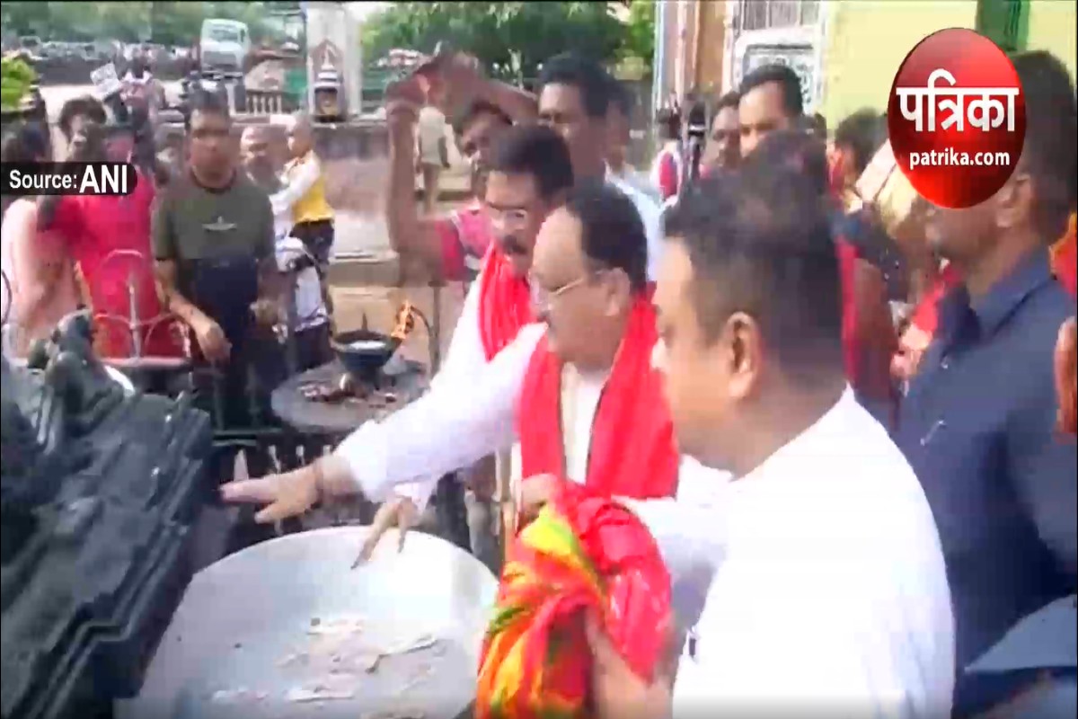 ओड़िशा: BJP अध्यक्ष जे. पी. नड्डा ने जगन्नाथ मंदिर में की पूजा-अर्चना; देखें वीडियो