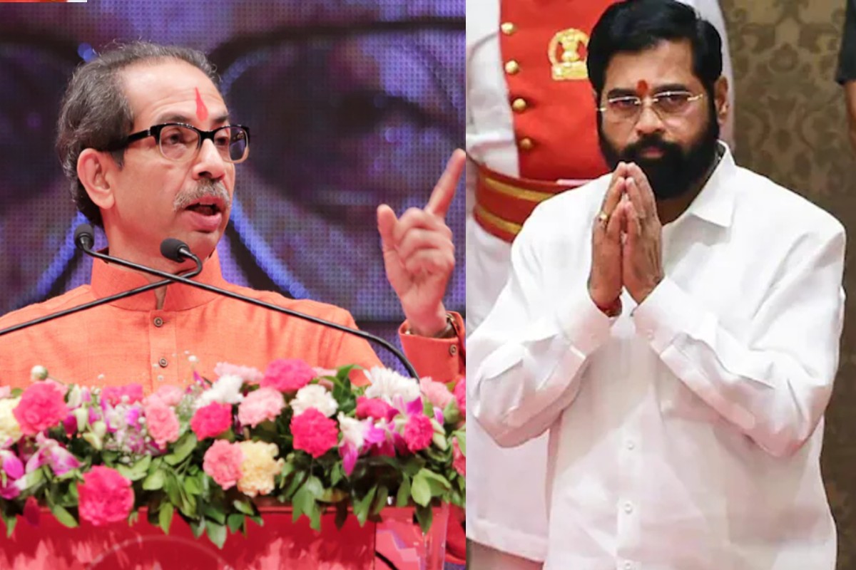 Shiv Sena Dussehra Rally Uddhav Thackeray And Eknath Shinde Show Own ...