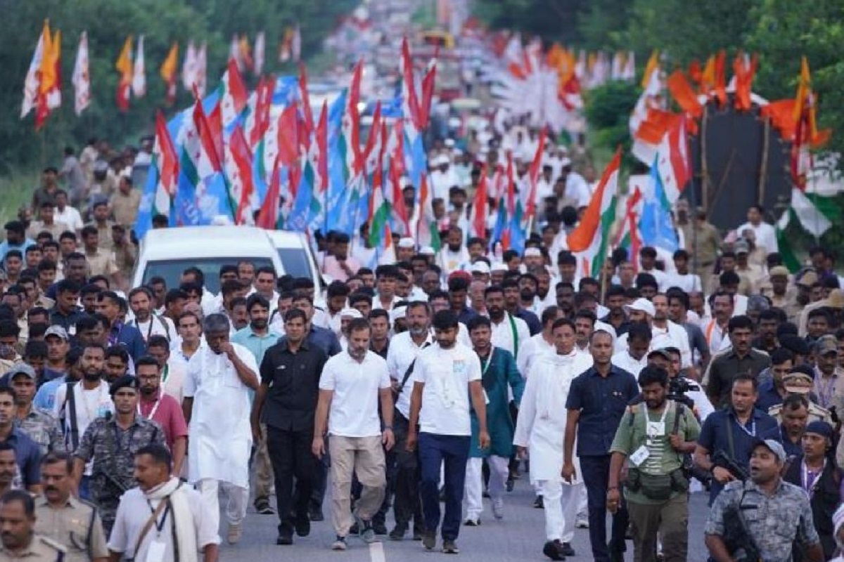 4 people electrocuted during Bharat Jodo Yatra in Karnataka, hospitalised