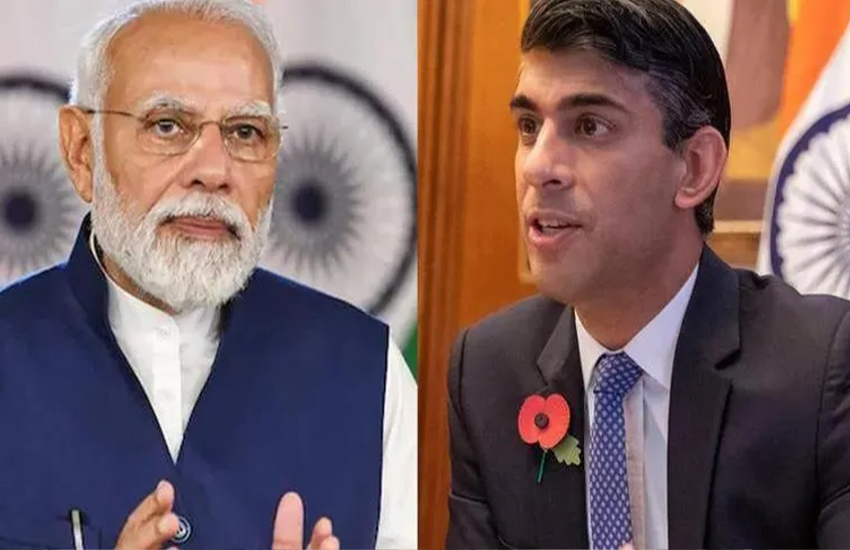 Pm Modi Spoke To Uk Pm Rishi Sunak Congratulated And Agreed On Fta Pm