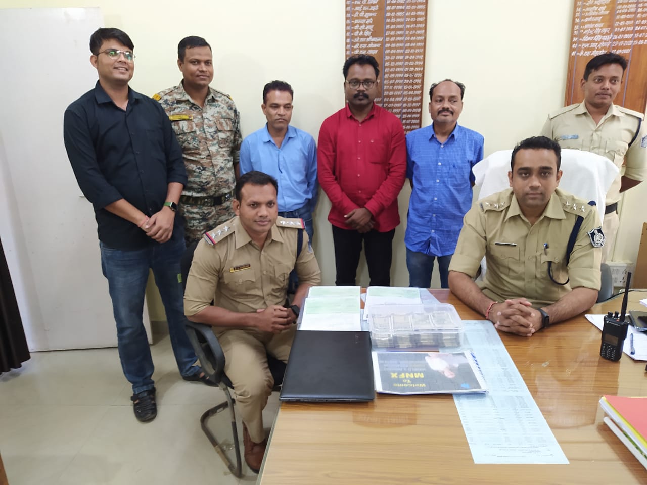 दस माह में पैसा दोगुना करने का दे रहे थे लालच, तीन गिरफ्तार