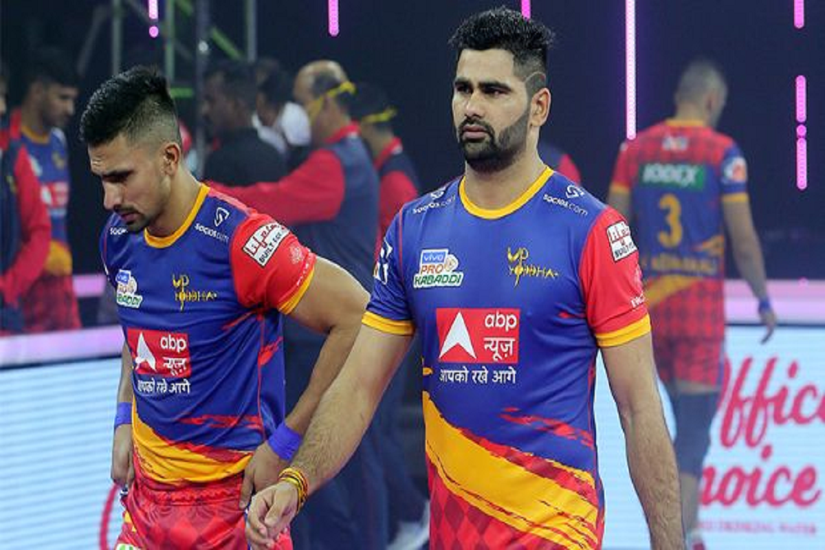 Pro Kabaddi Season 9: U.P. Yoddhas beat U Mumba 38-28