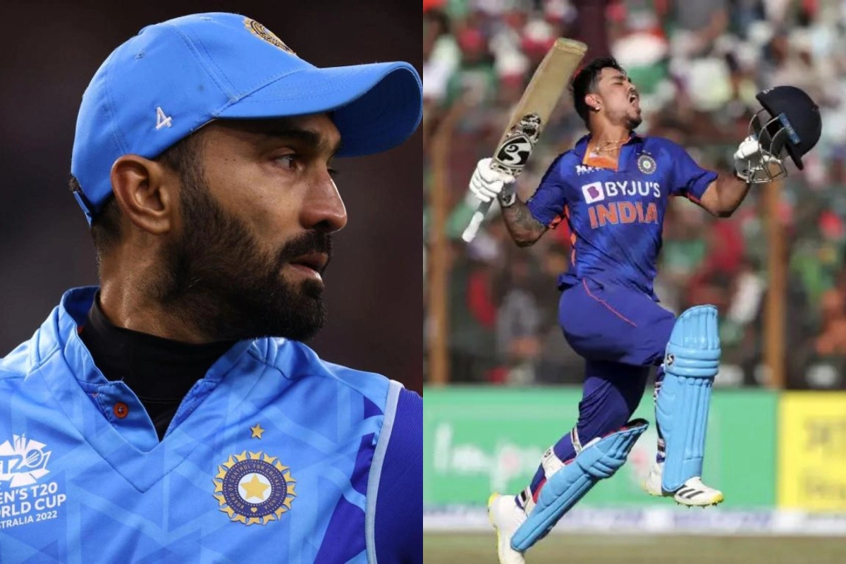 Ind Vs Ban Dinesh Karthik Gave Big Statement On Ishan Kishan Double ...