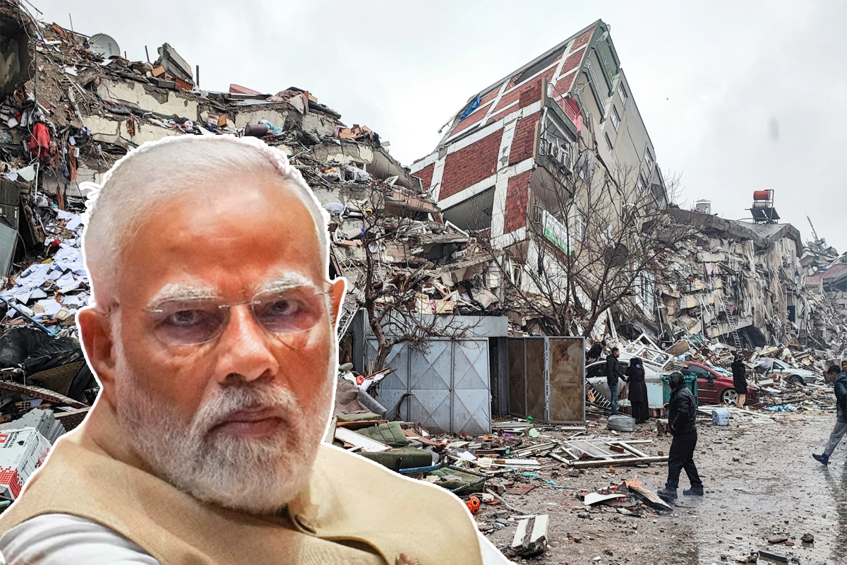 Pm Modi Became Emotional Due To Turkeys Earthquake Remembered Kutchs