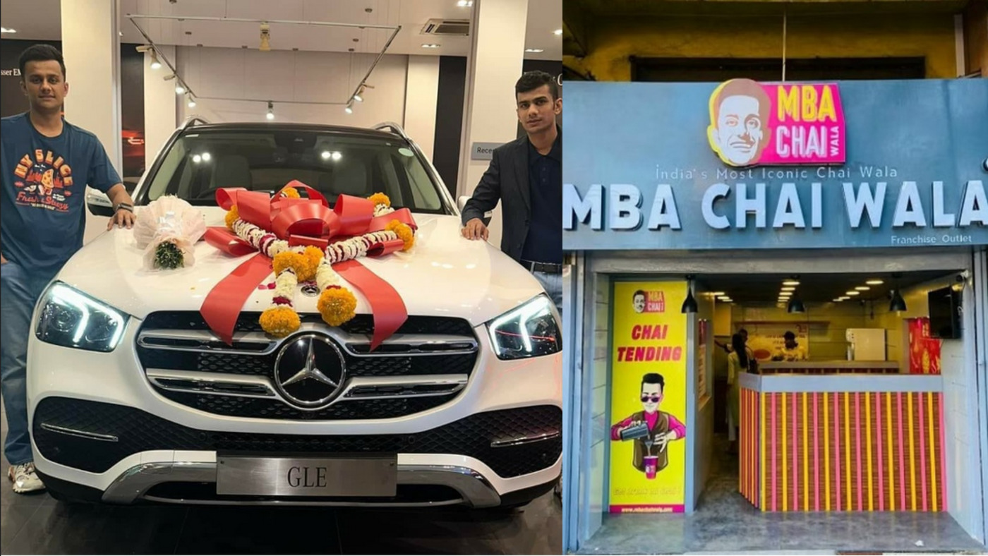 MBA Chai Wala Gifts Himself Mercedes Benz GLE SUV Worth Rs. 90 Lakh ...