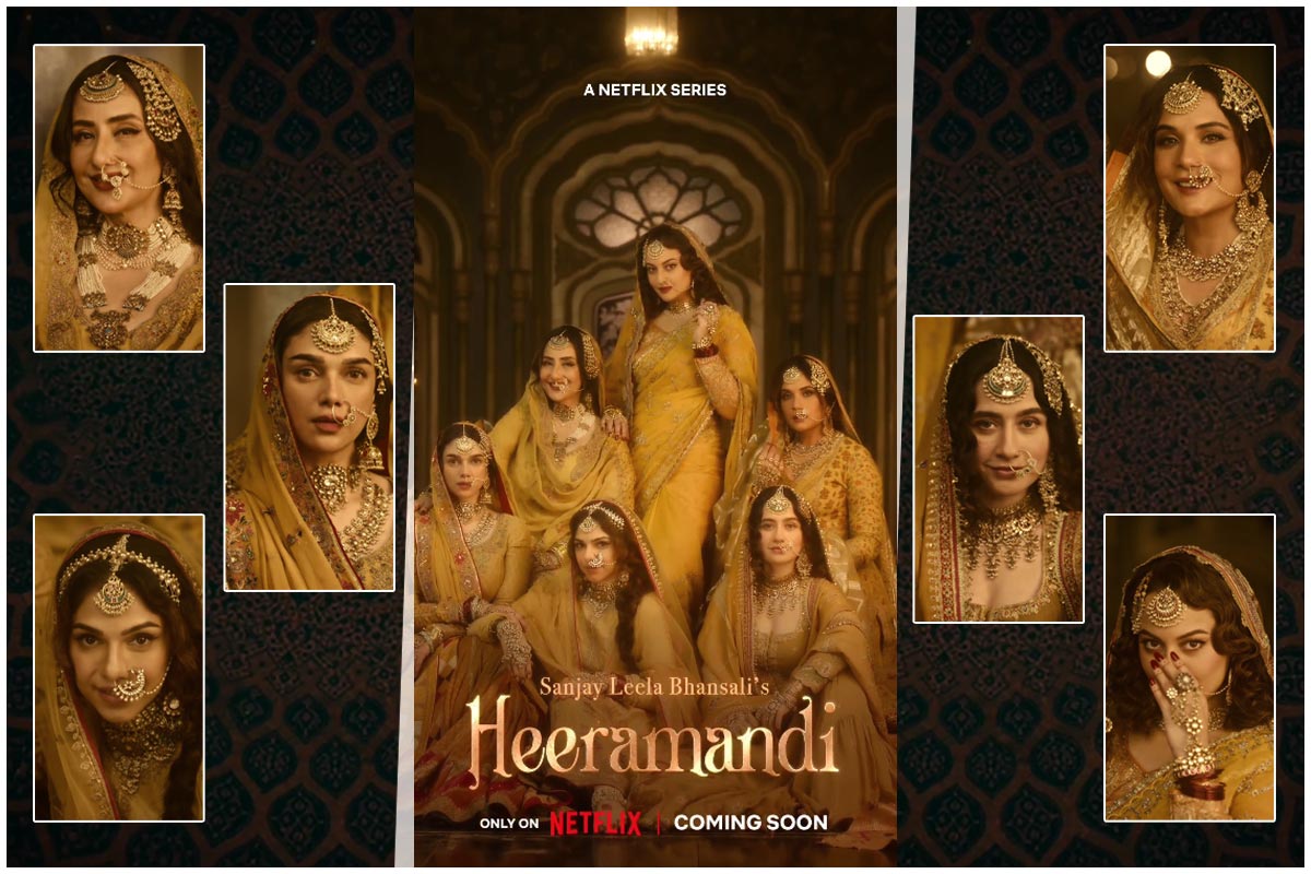 Sanjay Leela Bhansali film First motion poster of Heera Mandi released ...