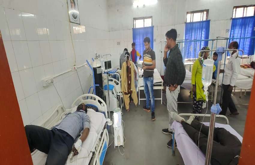 कोन्टा अस्पताल में घायलों का ईलाज