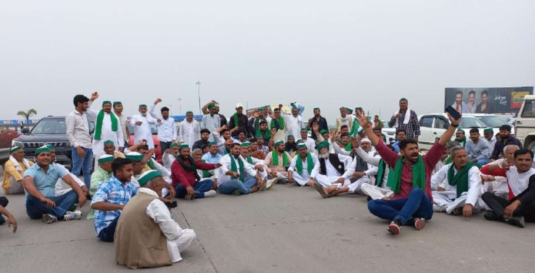 दिल्ली किसान महापंचायत बेनतीजा खत्म, हाइवे और एक्सप्रेस वे भीषण जाम की चपेट में