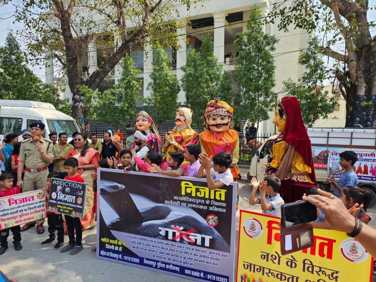 निजाद अभियान को रोचक बनाने कठपुत्लिया लगा रही ठुमका, मनोरंजन के साथ  जागरूक का तड़का