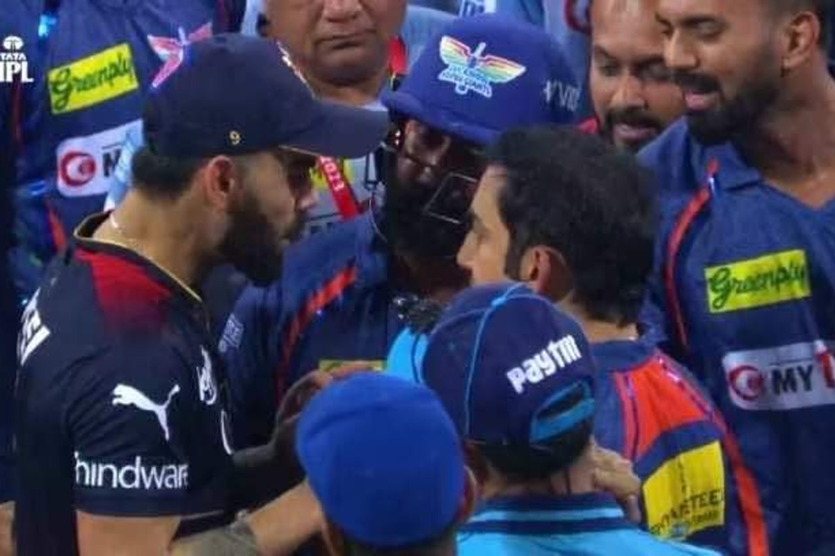 Virat Kohli And Gautam Gambhir Fight After Lsg Vs Rcb Match In Ipl 2023 ...