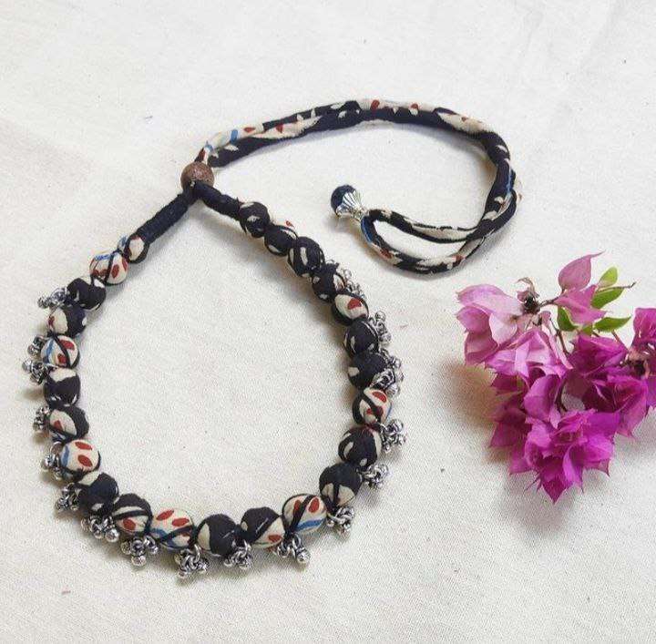 Sustainable fabric jewelery