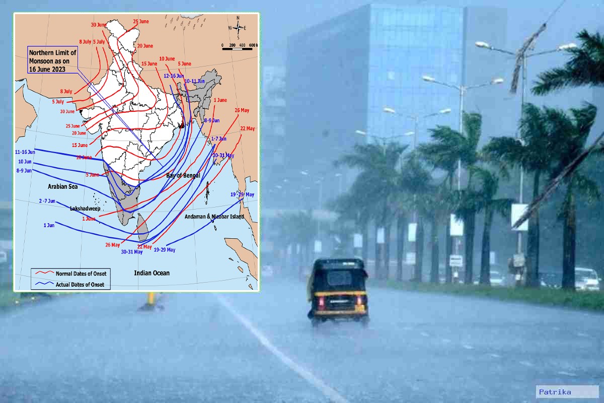 Mumbai Pune monsoon 2023 arrival date Maharashtra monsoon onset heavy