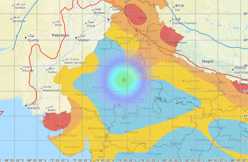 Jaipur Earthquake Warning: The earthquake came five times Be careful now and more will come |  Jaipur Earthquake: The ground shook five times in Jaipur, the danger is not over yet, beware, more earthquakes are coming