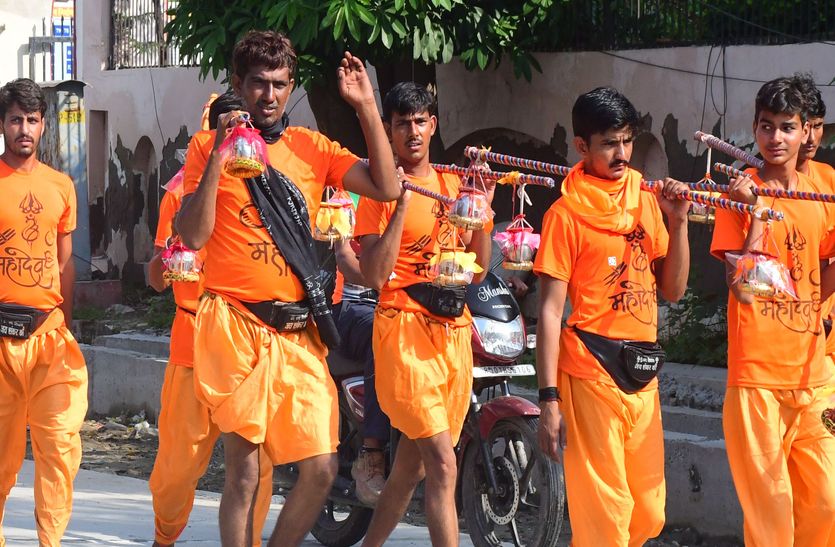 Kanwar Yatra 2023: Kawad Yatra in Ajmer, Worship in temples | Kanwar ...