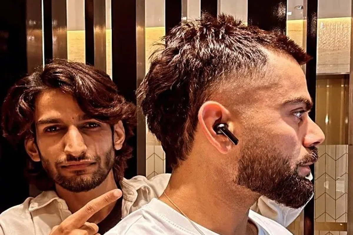 CricTracker  Virat Kohlis new haircut selfie  Facebook