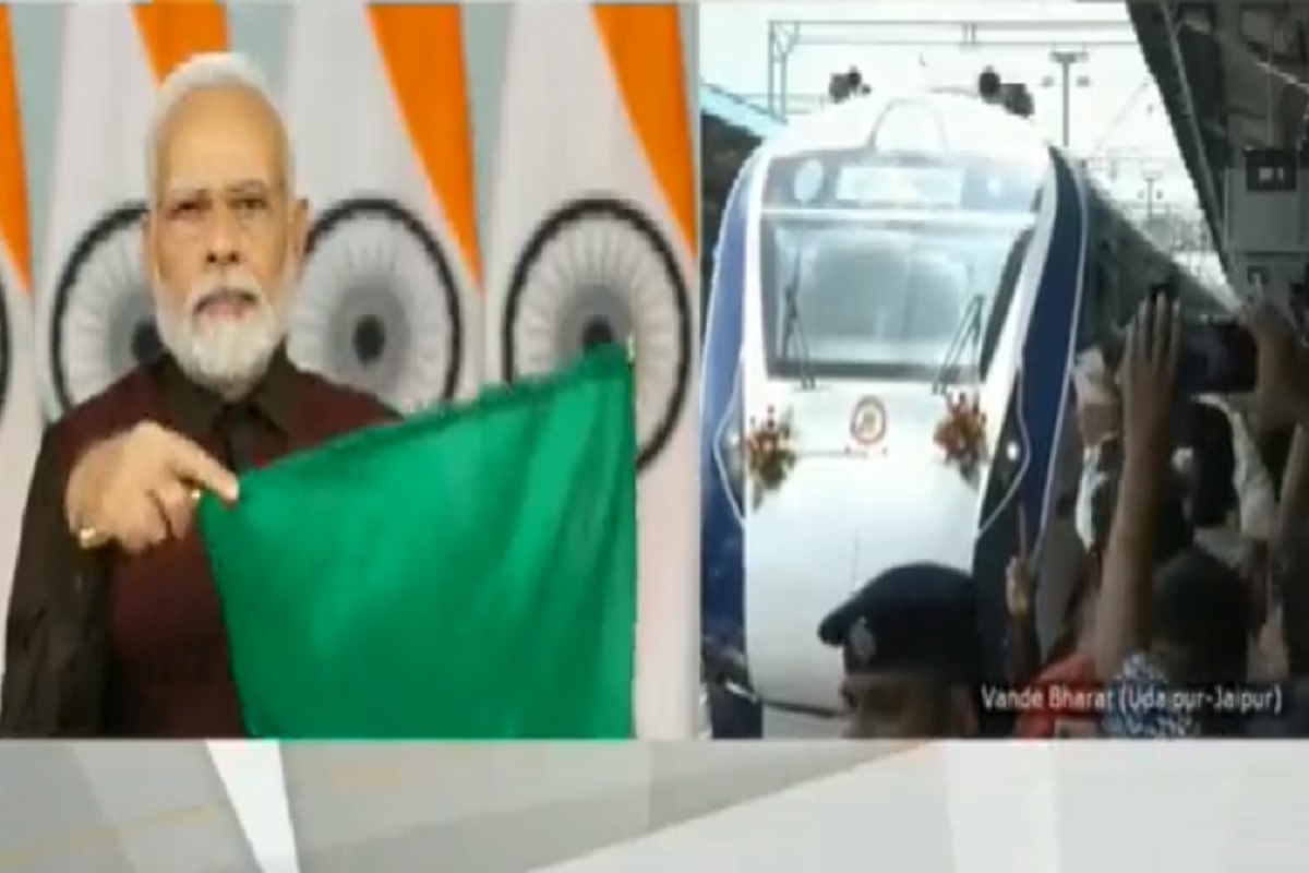 पीएम मोदी ने राजस्थान को दिया तोहफा, उदयपुर-जयपुर वंदे भारत एक्सप्रेस ट्रेन का जानें किराया | PM Modi gave a gift to Rajasthan know Udaipur Jaipur Vande Bharat Express train fare | News 4 Social