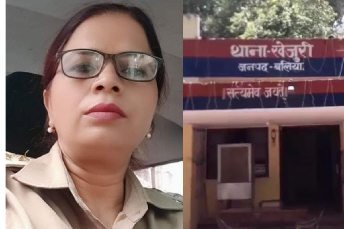 first time in Ballia, woman inspector became police station Ballia