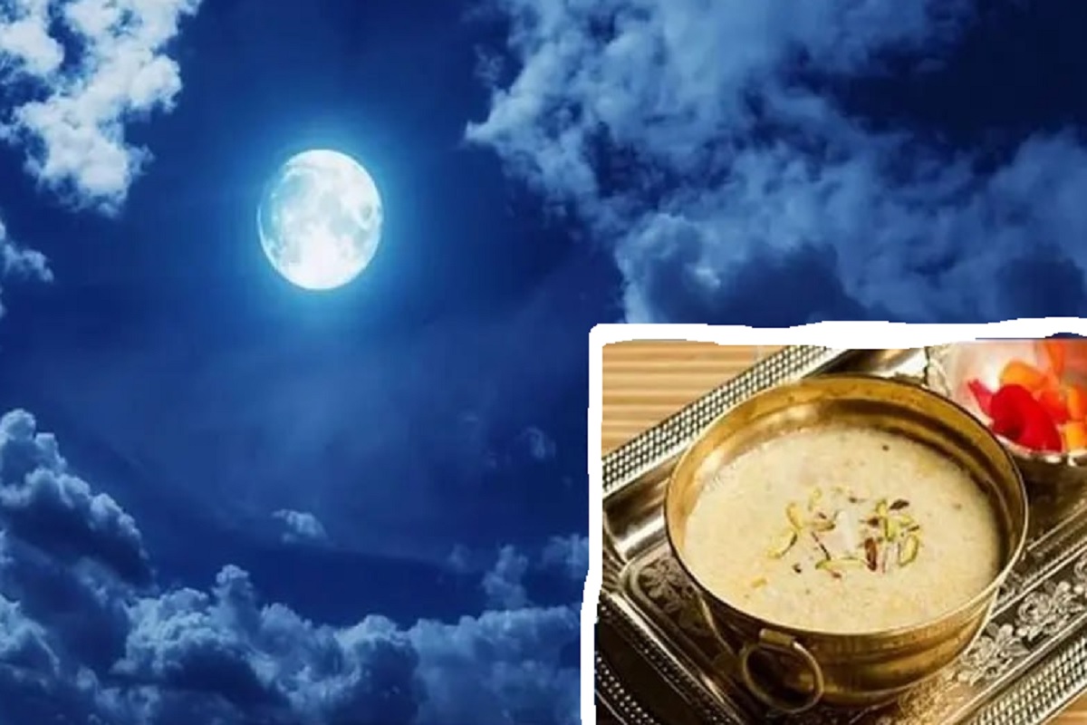 Sharad Purnima 28 October Chandra Grahan 2023 Shadow kheer in moonlight