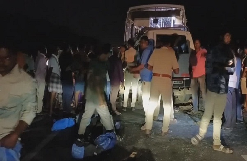 Tamil Nadu में कार और बस की टक्कर में सात लोगों की मौत