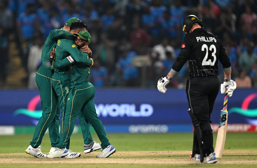 South Africa defeated New Zealand by a huge margin of 190 runs, Maharaj ...
