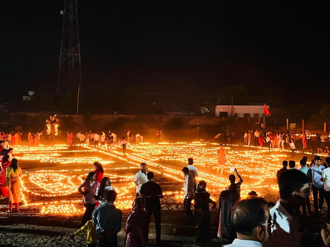 ऐसा लगा जैसे आसमां जमीं पर आ गया | Diwali: Deepotsav: Khed Tirth ...