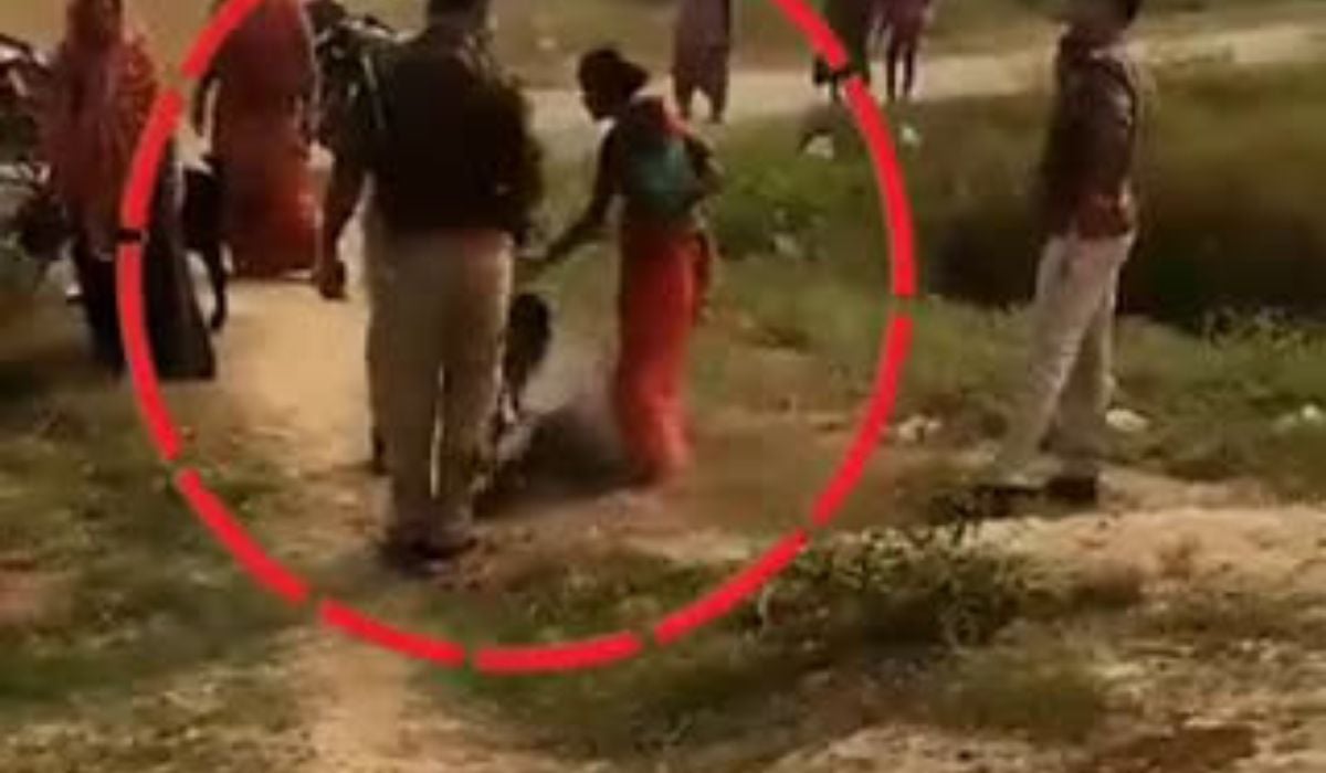 दिव्यांग पर पुलिसवालों का कहर, जमीन पर गिराकर बलभर मारा, वीडियो वायरल