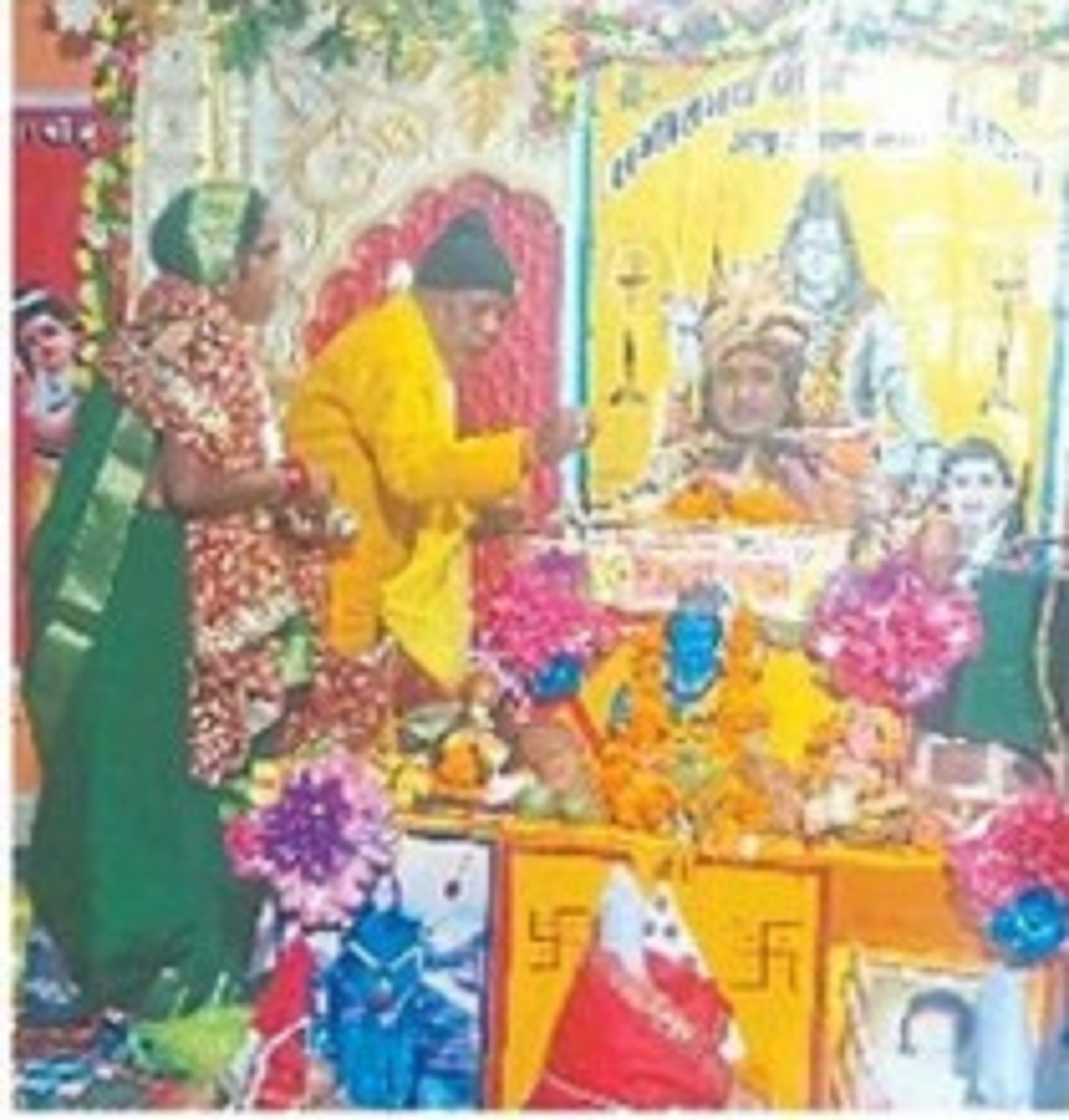 भगवान शिव पार्वती के विवाह में झूमे श्रद्धालु