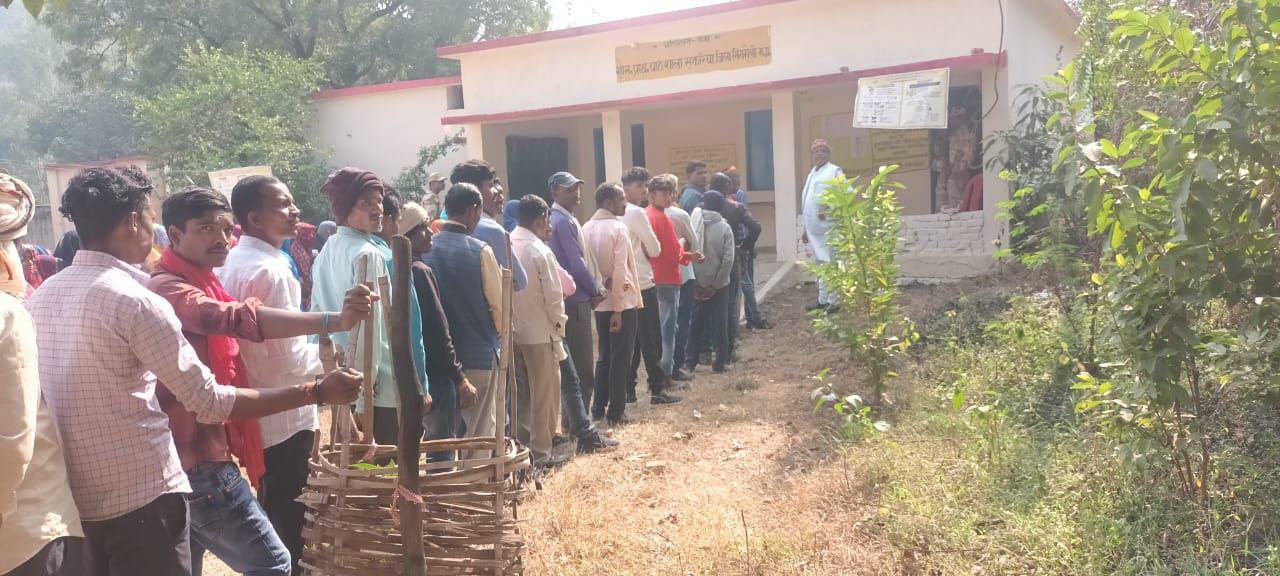 Banshamani booth in Devsar, Chandra Pratap in highest vote percentage