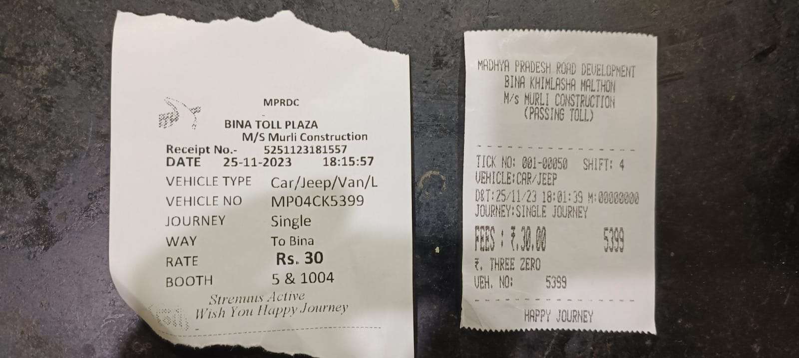 Two toll points opened in ten kilometers, tax is being collected twice from the same vehicle