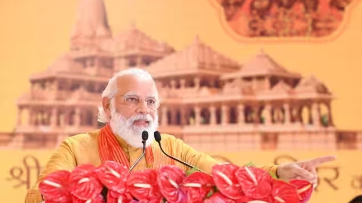    PM Modi got the support of two Shankaracharyas on the issue of inauguration of Ram mandir