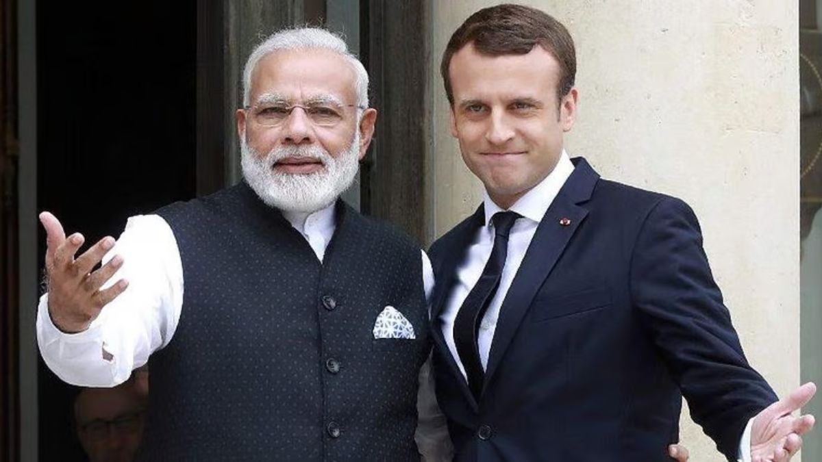   President Macron will visit Jaipur rajasthan on January 25 PM Modi will welcome him 