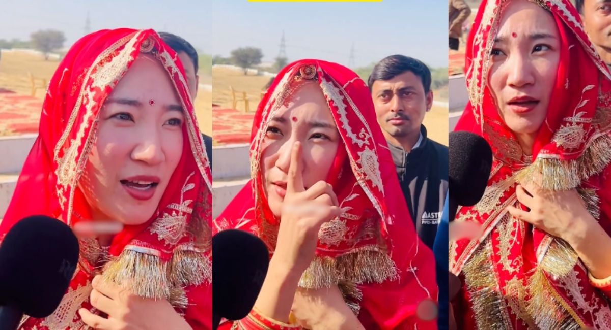 VIDEO: विदेशी महिला ने गाया ऐसा राजस्थानी गीत की हर कोई हंसते-हंसते हुआ लोट-पोट