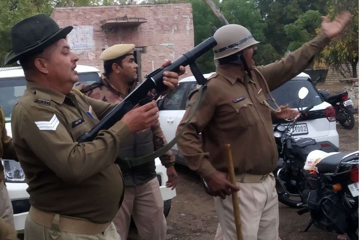 students protest video in support of mla priyanka choudhary in barmer 1